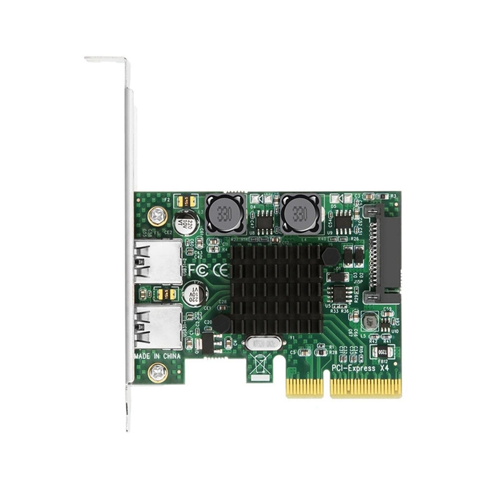 2 Ports Usb 3.1 Expansion Card Pcie X4 To 4853542381924