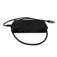 Stacja dokująca 11 w 1, dokujący hub USB-C 4K 30 Hz