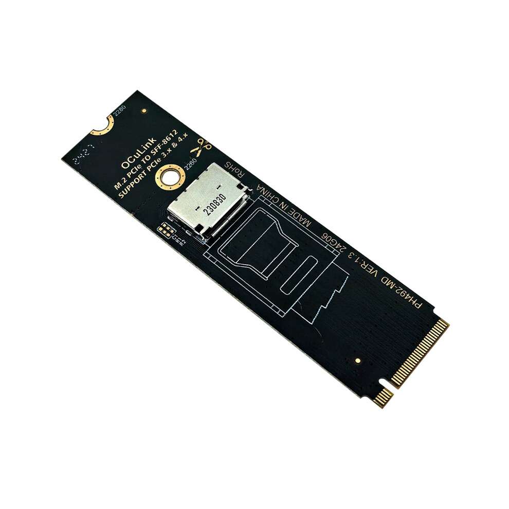 M.2 Nvme Pcie To Oculink Sff-8611 Sff-8612 Adapter 4853542381818