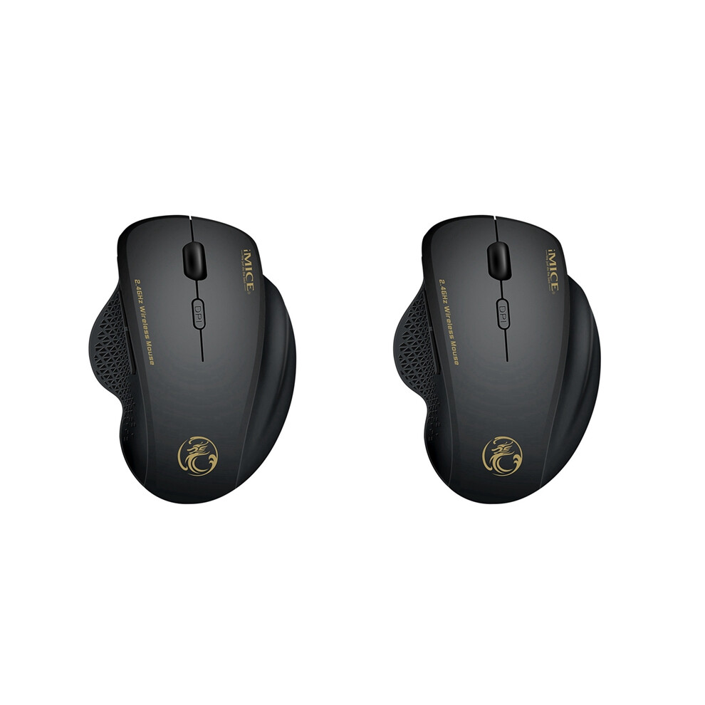 Wireless Mouse 6 Keys Led 1600 Dpi Computer Charge 4853542386080