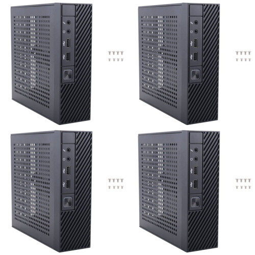 4X Caja de la Computadora ITX Mini Escritorio M06 HTPC Control Industrial 1