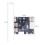 PCI-E 1X 1394 Firewire κάρτας λήψης βίντεο HD 4 θυρών DV 6