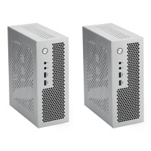 Obudowa komputera HTPC A09 Mini ITX USB3.0 srebrna