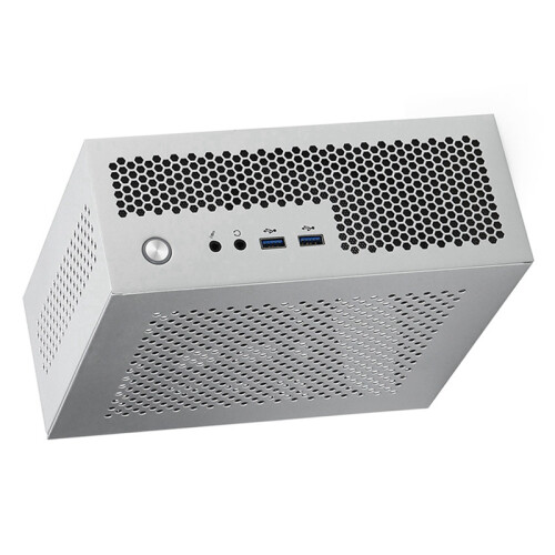 Obudowa komputera HTPC A09 Mini ITX USB3.0 srebrna 2