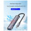 Hub Type-C Naar USB3.0 USB2.0 PD Adapter Docking Station voor Computer Notebook Tablet USB Flash Drive Mobiele Telefoon-B 10