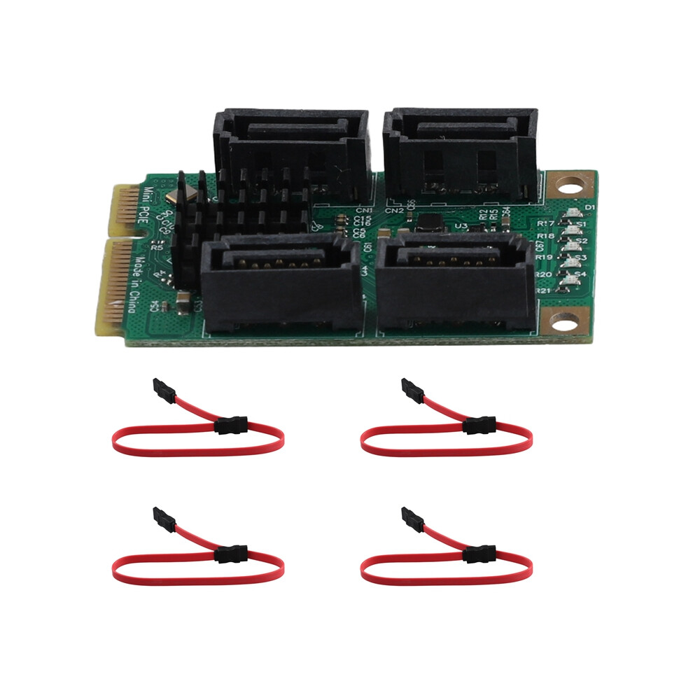 Expansion Adapter Pcie To Sata Card 4853542389777