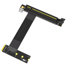 M.2 NGFF Key M Naar PCI-E 16x Grafische Kaart Riser-Adapterkaart, Nvme PCI-Express 16X Verlengkabel (Rechts)