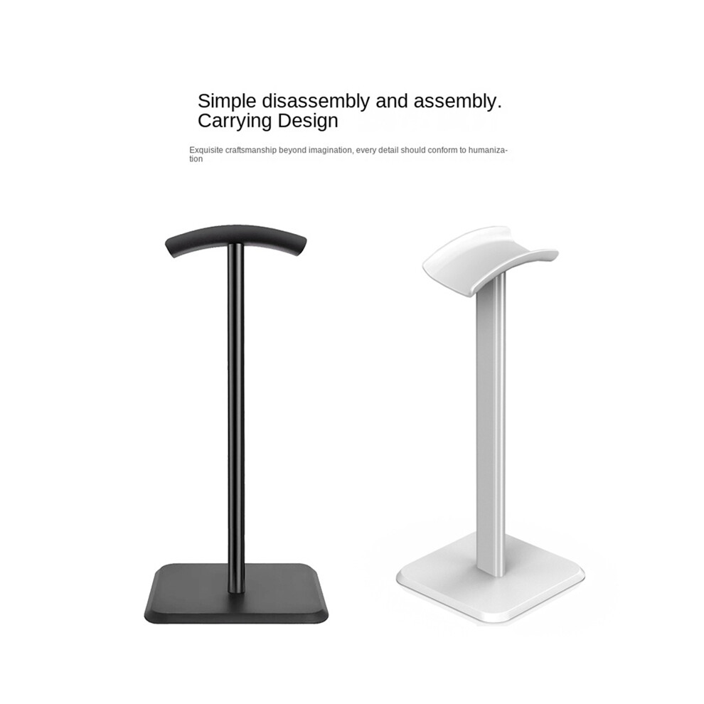 Gaming Headset Holder For Gamers Headphone Hanger White 4853542390810
