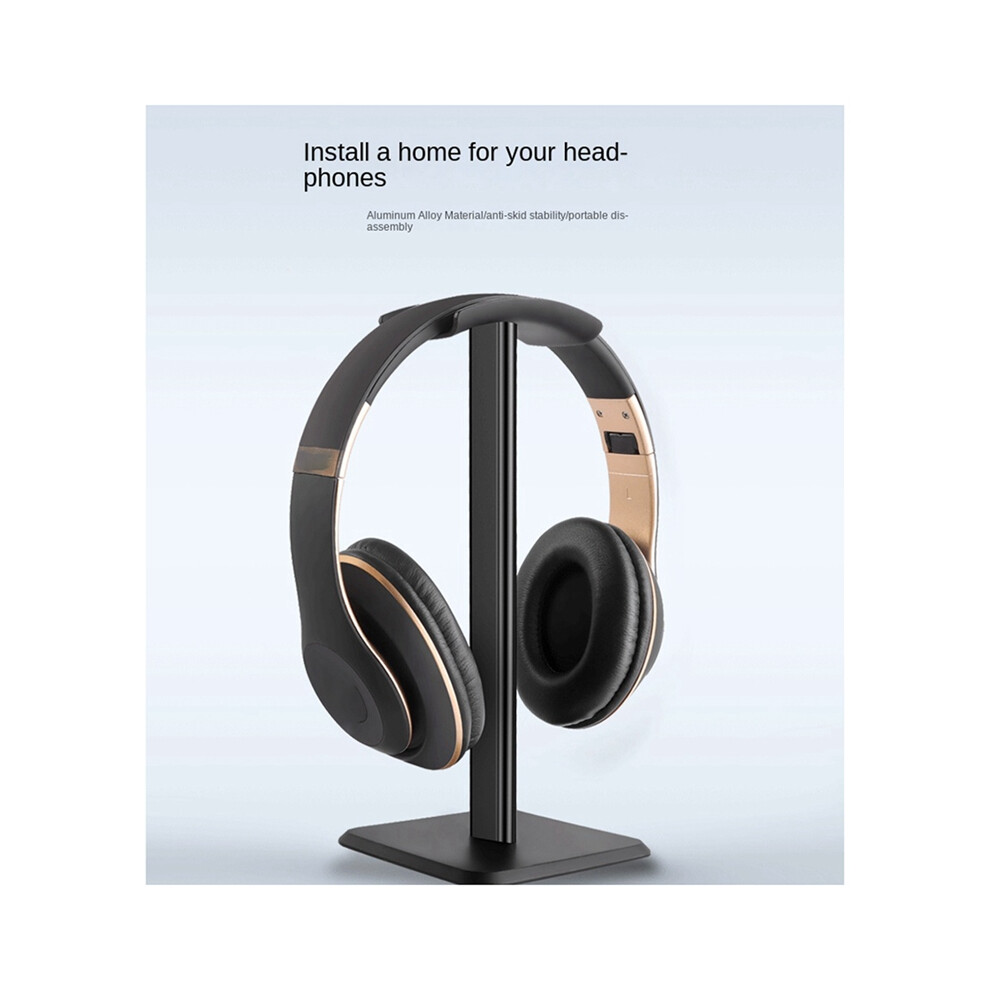 Gaming Headset Holder For Gamers Headphone Hanger Black 4853542390803