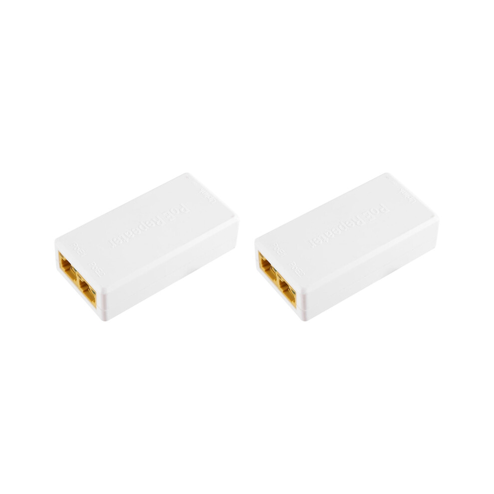 Poe Repeater 10/100Mbps 1 To 2 Poe Extender With Ieee802.3af/At 48V 4853542391572