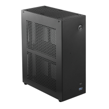 Obudowa komputera stacjonarnego ITX Mini NAS Czarna