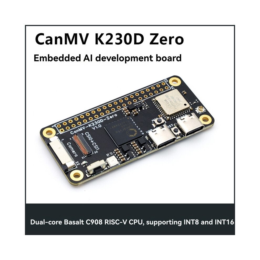 Canmv K230d Zero Development Board Machine Ai Risc-V Motherboard 4853542392135