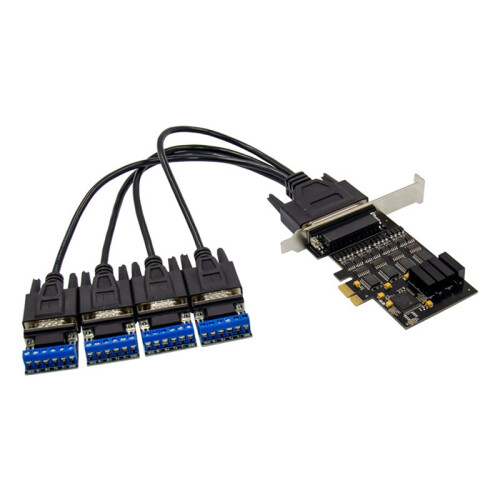 PCIe to Rs485/422 Serial Port Card Com Adapter
