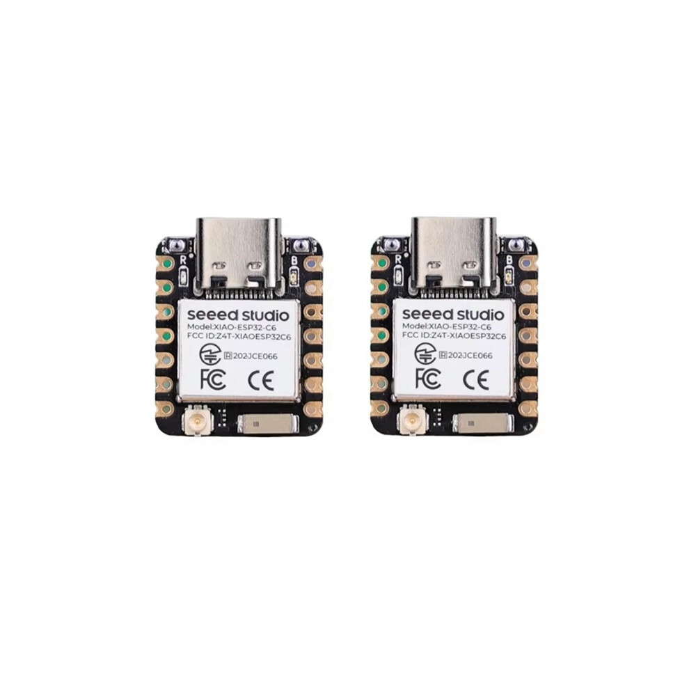 For Xiao Esp32c6-2.4 Ghz Wifi 6,Bluetooth 5.3 For Zigbee Thread 2Pcs 4853542393767