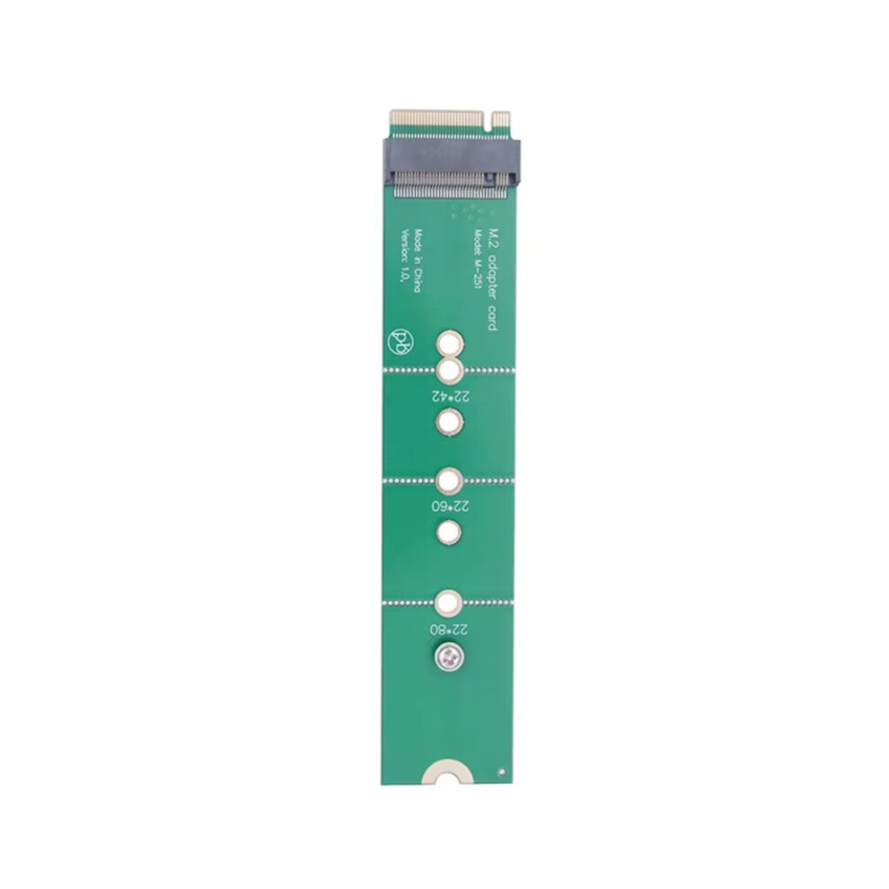 M.2 NGFF NVME AHCI PCIE Interface Riser Card Macho para Fêmea M2 SSD Test Protection B+M/M Key Slot