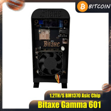 Gamma 601 1.2TH/S Bitcoin Solo Lottery Miner BM1370 Chip Asic 18-22W BTC Do Antminer S21 Pro Plugue UE