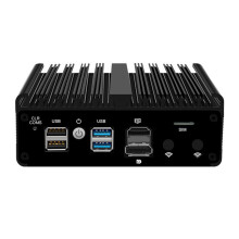 12a GeraÃ§Ão N100 SÃ³lido Micro-Tipo Sem Ventoinha Min IPC 4x I226-V 2.5G N6000 VPN Firewall Roteador Proxmox Appliance Plugue Dos EUA