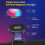 Μαγνητικό φως πλήρωσης RGB για φωτογράφηση βίντεο Gimbal LED 8