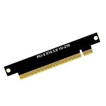 Adapter karty graficznej PCIE5.0, konwerter PCI-E16X, kąt 270 stopni