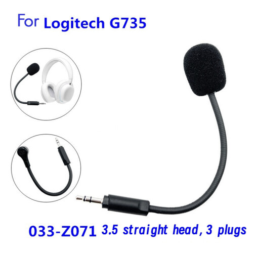 Vervang 3,5 mm Microfoonmicrofoon voor G735 Game Headsets Gaming Hoofdtelefoons Microfoon 2