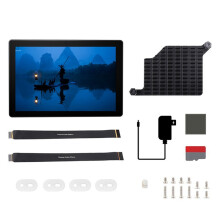 10.1 Inch LCD Display Touch Screen with 5MP Front Camera UK Plug