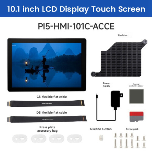 10.1 Inch LCD Display Touch Screen with 5MP Front Camera UK Plug 2