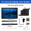 10.1 Inch LCD Display Touch Screen with 5MP Front Camera EU Plug 3