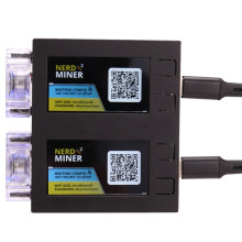 Pentru NerdMiner V2 Miner 78 KH/s2, Ecran dublu, Loterie BTC Solo, C