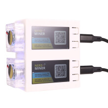 Pentru NerdMiner V2 Miner 78KH/s2, cu ecran dublu, miner BTC pentru loterie solo, A