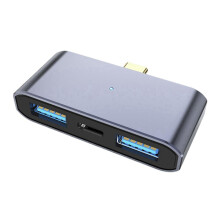 Typ C Laptop-Dockingstation, Multiport-USB-Adapter-Dongle für Schnelle Datenübertragung, Leicht und Tragbar