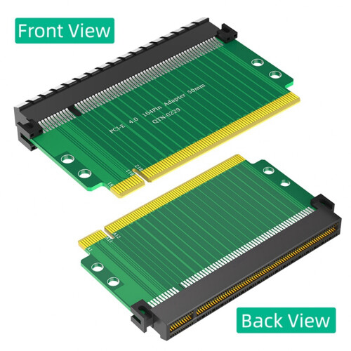 Karta Riser PCI-Express 4.0 16x, wysoka prędkość 2
