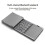B089T Folding Keyboard with Trackpad for IOS and ,Gray 5