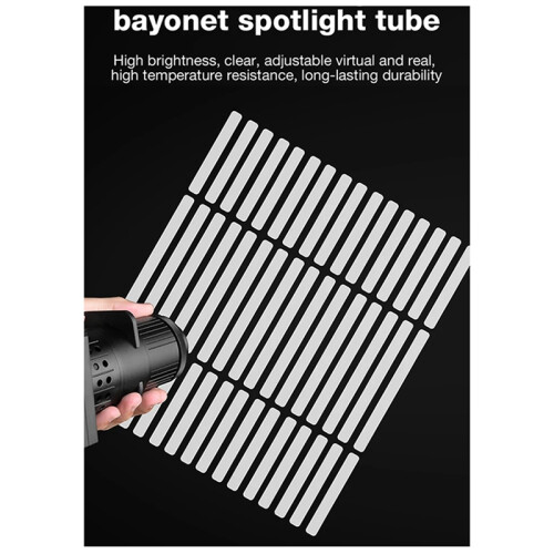 V850 Mini Bowens Mount Photography Spotlight Plug-in Condensor 2