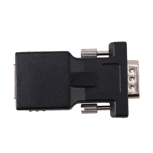 Extensor VGA Macho para LAN CAT5 CAT6 RJ45 Cabo Adaptador de Rede 2