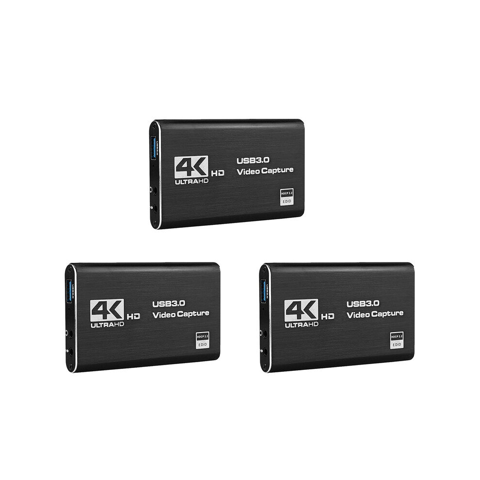 Video Capture Card 4K Screen Record Usb3.0 1080P 60Fps 4853542305333