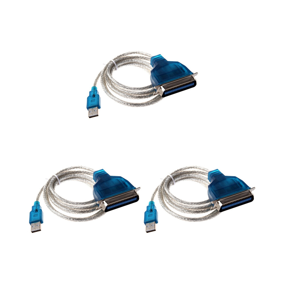 Usb To Parallel Ieee 1284 Printer Adapter Cable Pc 4853542302530