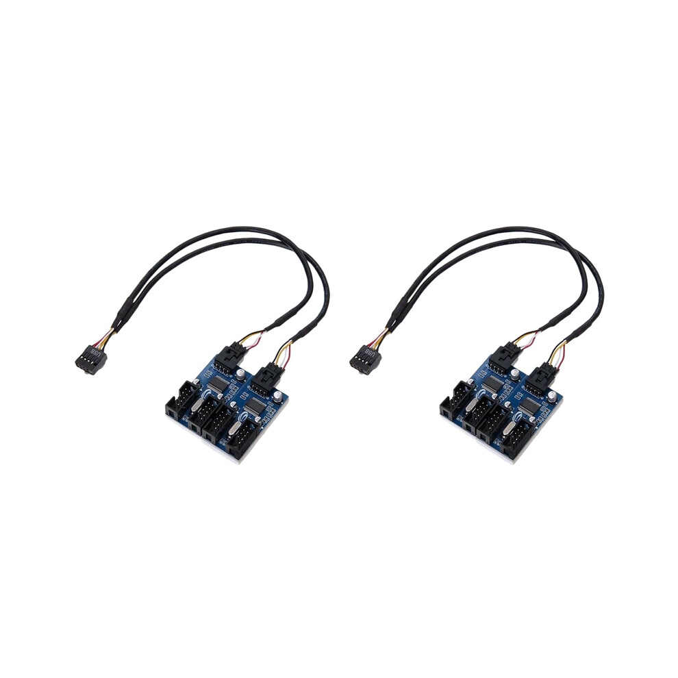 Motherboard 9Pin Header 1 To 4 Splitter Port Multiplier 30Cm Cable 4853542304138