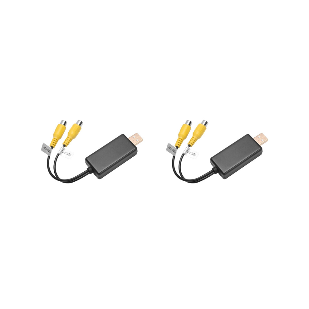 Usb To Cvbs Video Output Adapter Box (A) 4853542303223