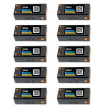 10X Bitcoin Nerd Miner V2.0 T-Display-S3 BTC Crypto Solo Lottery Nerdminer LCD-Scherm 78KH/S met Shell