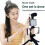 Mobile Phone Tripod Kit with Microphone LED Fill Vlog Video B 4