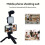 Mobile Phone Tripod Kit with Microphone LED Fill Vlog Video B 3
