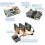 X1009 PCIe vers 5 Port SATA Shield pour EU Plug 7