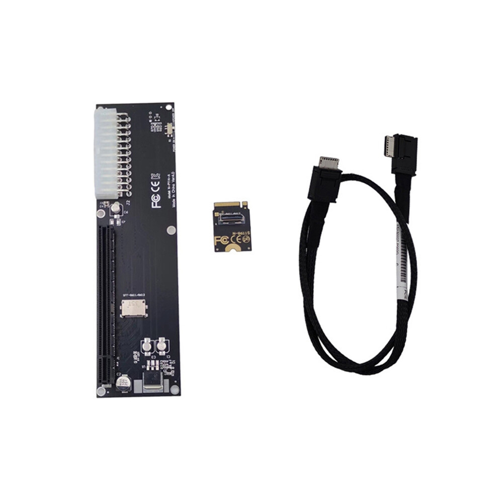 Pci-E 3.0 M-Key M.2 To Oculink Sff-8612 Sff-8611 Host Adapter 4853542309225