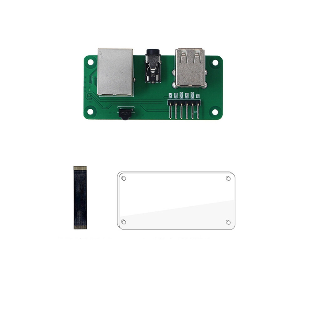 For Walnutpi Zerow Expansion Board 100M Ethernet Port 2Xusb2.0 4853542308037