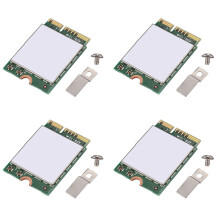 4X voor Wi-Fi 6 AX201 Bluetooth 5.0 Dual Band 2.4G/5G Draadloze NGFF Knop E CNVi Wifi-Kaart AX201NGW 2.4Ghz / 5Ghz 802.11Ac Ax