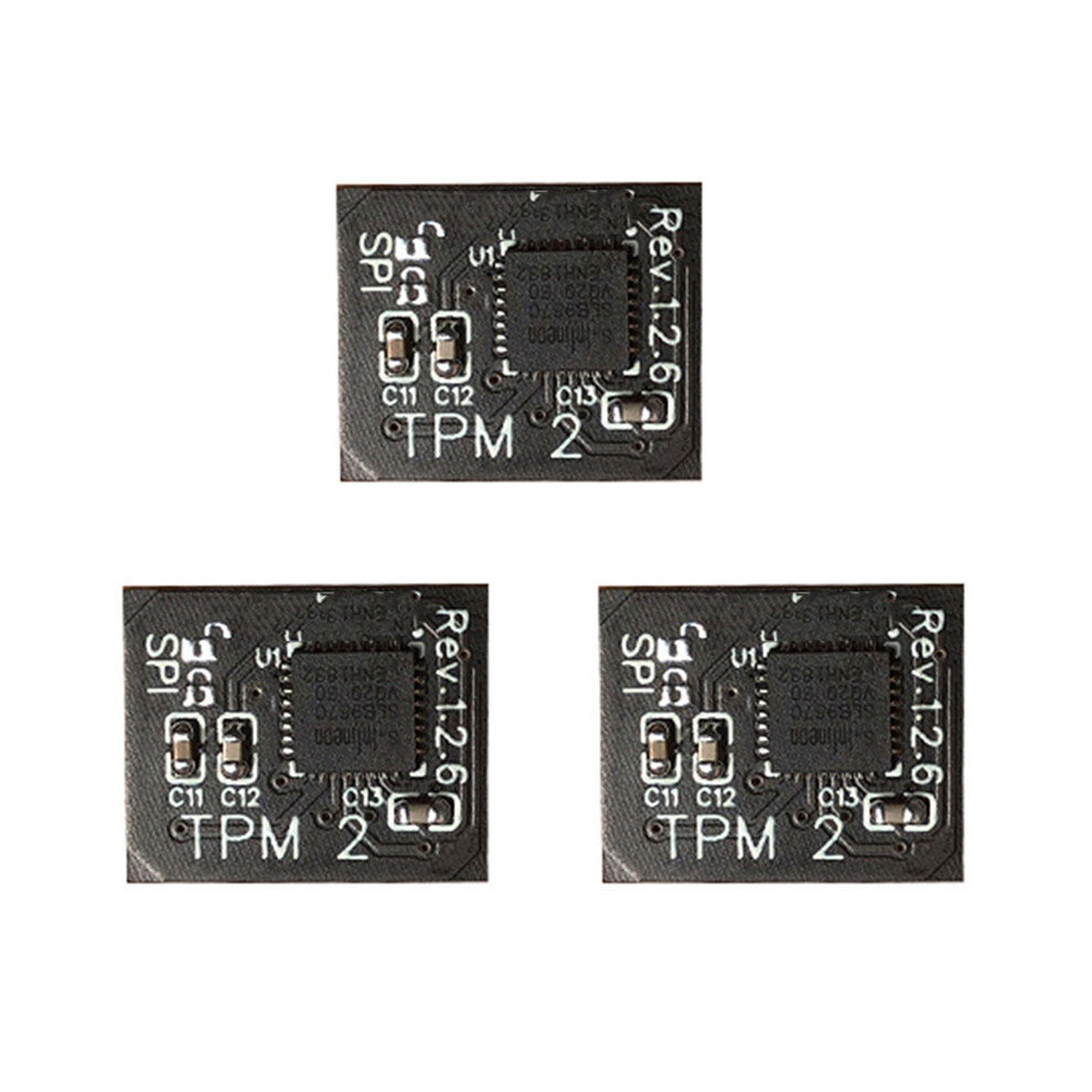 Remote Card 12 Pin Spi Tpm2.0 Security Module For Motherboard 4853542311341