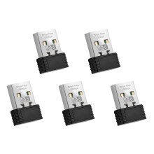 5X Draadloze WiFi 6-Adapter AX286 802.11Ax 2,4GHz Gratis Stuurprogramma USB-Netwerkkaart voor Win7/10/11 Computer Mini WiFi-Receptor