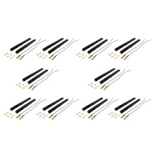 Dual Band WiFi 2.4GHz Male Antenna & 20cm Female Pigtail Cable 2-Pack