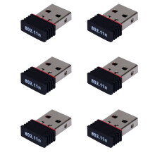 6X Nieuwe Realtek USB Draadloze 802.11B/G Lan-Kaart Wifi-Netwerkadapter RTL8188