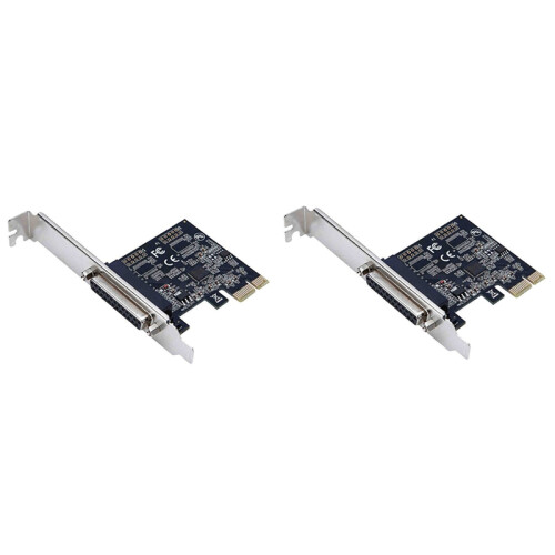 High Quality Parallel Port DB25 25Pin Pcie Riser Card 1